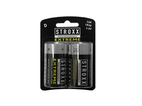 Батарейка STROXX ALKALINE D LR20